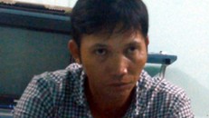  Kẻ sát hại bà nội tại cơ quan điều tra. Ảnh: C.A