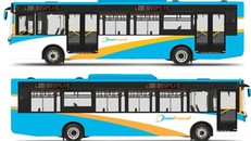  Mẫu xe buýt nhanh BRT tại TP Đà Nẵng.