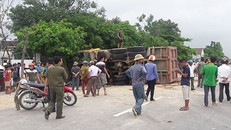  Hiện trường vụ tai nạn. Ảnh: Đ.H