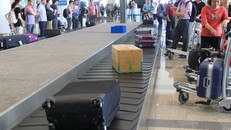 Khu vực lấy hành lý của hành khách. 