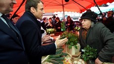 Tổng thống đắc cử của Pháp Emmanuel Macron. Ảnh: AFP