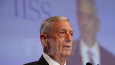 Bộ trưởng Quốc phòng Mỹ James Mattis. (Nguồn: EPA/TTXVN)