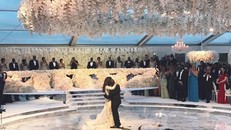  Đám cưới xa hoa của con trai người phụ nữ giàu nhất châu Phi. Ảnh: Mirror