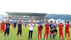 Được kỳ vọng rất lớn nhưng ĐT U22 Việt Nam vẫn chưa thể giành vàng ở đấu trường SEA Games. Ảnh: VSI.