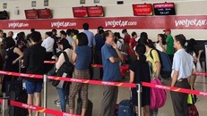 Các hãng hàng không đều đang đưa ra phương án chủ động tăng chuyến trên các đường bay nội địa cao điểm để tránh quá tải dịp 2/9. Ảnh: HGS.