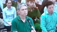 Bị cáo Nguyễn Xuân Sơn tại phiên tòa sơ thẩm.