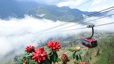 Đây là tuyến cáp treo có độ chênh lệch độ cao lớn nhất thế giới.