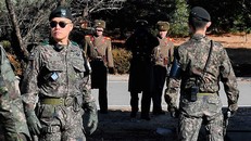 Làng đình chiến Panmunjom. Ảnh: Getty.