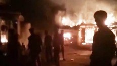 Ngôi nhà của ông Th. bị thiêu rụi hoàn toàn