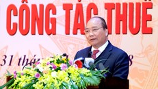 Thủ tướng Nguyễn Xuân Phúc phát biểu tại Hội nghị. Ảnh: VGP/Quang Hiếu