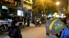 Tiệm thuốc nơi xảy ra vụ việc. Ảnh: Lê Trai.