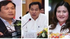  Thứ trưởng Bộ Kế hoạch và Đầu tư Vũ Đại Thắng, Lê Quang Mạnh; Thứ trưởng Bộ Lao động - Thương binh và Xã hội Nguyễn Thị Hà.