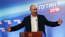 Tổng thống Nga Vladimir Putin. (Nguồn: AFP/TTXVN)