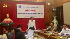 Phó Tổng Giám đốc BHXH Việt Nam Đào Việt Ánh chủ trì hội nghị