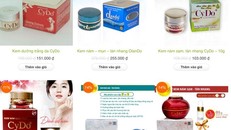 Mỹ phẩm của Công ty Gia Bảo bị xử phạt vì quảng cáo không được cấp phép