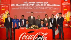 Coca-Cola đồng hành cùng đội tuyển bóng đá Quốc gia chinh phục giấc mơ vàng.