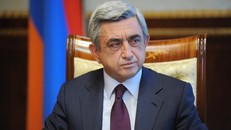 Thủ tướng Armenia Serzh Sarksyan đã chính thức tuyên bố từ chức. Ảnh: president.am