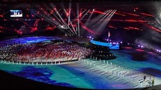 Quang cảnh lễ bế mạc ASIAD 2018. Ảnh: TTXVN