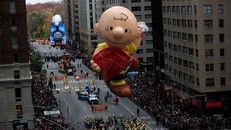 Diễu hành Lễ tạ ơn Macy's hàng năm do chuỗi cửa hàng bán lẻ Macy's tổ chức ở thành phố New York (Mỹ). Ảnh: Reuters. 