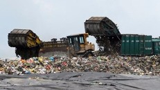 Rác thải của TP.HCM chủ yếu được chôn lấp tại bãi rác Đa Phước. 