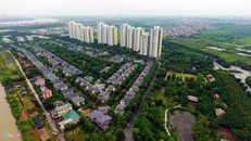 Một khu đô thị ở Hà Nội.