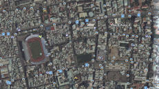 oàn cảnh khu vực trung tâm TP Đà Nẵng và địa điểm được chọn làm Quảng trường trung tâm. 