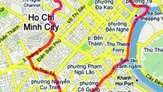 Sơ đồ vành đai thu phí ôtô vào trung tâm TP.HCM.