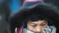 Người dân Chicago trong trời rét kỷ lục. Ảnh: Getty.