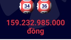Ngoài 2 giải Jackpot, kỳ mở thưởng này còn có 196 giải nhất, 10.127 giải nhì và 176.792 giải ba. Ảnh chụp màn hình.