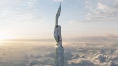 Tòa nhà chọc trời xây dựng bằng vật liệu in-3D có thể cao 4,8 km. 