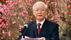 Tổng Bí thư chúc Tết lãnh đạo, nguyên lãnh đạo Đảng, Nhà nước. 