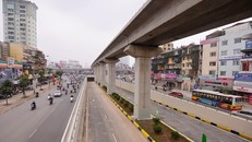 Đường sắt Cát Linh - Hà Đông sẽ chạy thử vào đầu tháng 10. 