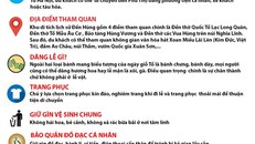 Những lưu ý khi tham gia lễ hội Đền Hùng Phú Thọ 2017. Ảnh: Báo Phú Thọ.