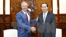 Chủ tịch nước Trần Đại Quang tiếp Ngài Ted Osius, Đại sứ Hoa Kỳ tại Việt Nam. 