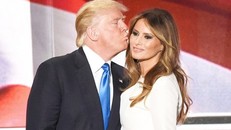 Ông bà Donald Trump.