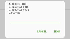 Các gói cước 4G được nhà mạng quân đội đưa ra cho khách hàng. 