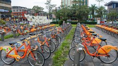 Dịch vụ xe đạp công cộng tại Đài Loan. Ảnh: Vietnamplus