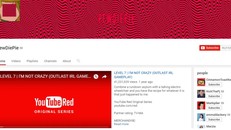 Pewdiepie kênh youtube nổi tiếng chuyên về game với hơn 55 triệu lượt theo dõi. Ảnh chụp màn hình.