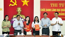 Thi tuyển Phó giám đốc sở tại Quảng Ninh - địa phương tiên phong trong việc thi tuyển các chức danh lãnh đạo