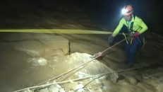 Lối đi đến “Bức tường Việt Nam”, nơi du khách sẽ đi ra khỏi Sơn Đoòng nếu gặp lũ 