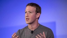 Nhà sáng lập kiêm CEO Facebook - Mark Zuckerberg. Ảnh: Bloomberg