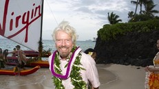 Rcihard Branson nổi tiếng với những việc làm không giống ai. Ảnh: AFP