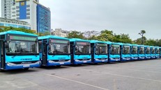 Hà Nội tiếp tục thay thế nhiều xe buýt mới chất lượng cao nhằm nâng cao chất lượng dịch vụ. (Ảnh: Transerco cung cấp)