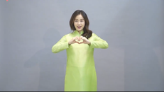 Kim Tae Hee trong bộ áo dài Việt Nam