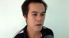 Trần Văn Quý tại cơ quan điều tra. 