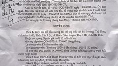 Hà Tĩnh: Cán bộ khai tử mẹ ruột khi bị phát giác khai man