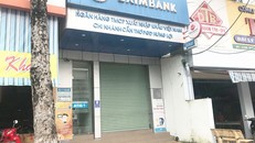 Trụ sở ngân hàng nơi xảy ra sự việc. Ảnh: Tuổi Trẻ