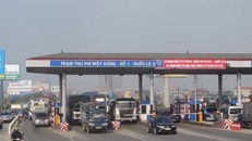 Trạm BOT QL5. Ảnh: Báo Mới