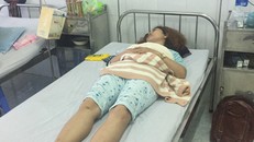 Chị H. vọ của ông Trung. Ảnh: Dân trí