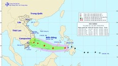 Bão Sanba đổ bộ vào biển Đông, gió giật cấp 10